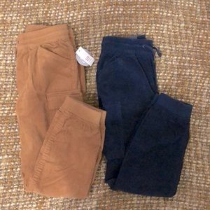 NWT Bundle of 2 GAP lined cargo pants